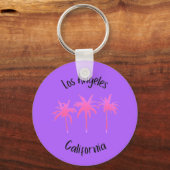 Los Angeles California Sleutelhanger (Voorkant)