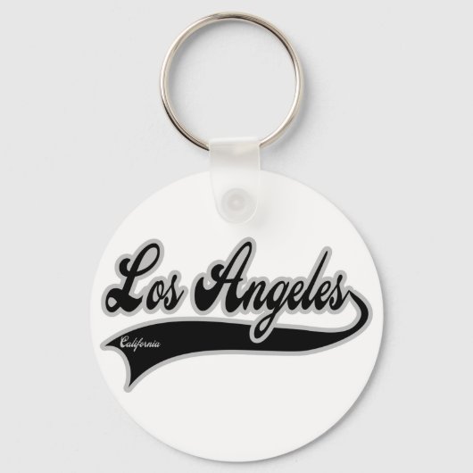 Los angeles California Sleutelhanger (Voorkant)