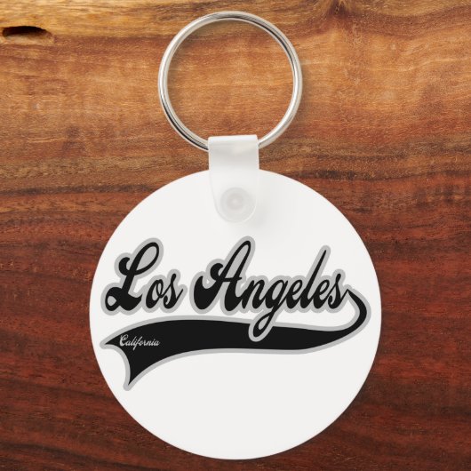 Los angeles California Sleutelhanger (Voorkant)