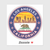 Los Angeles California, Sticker (Vel)