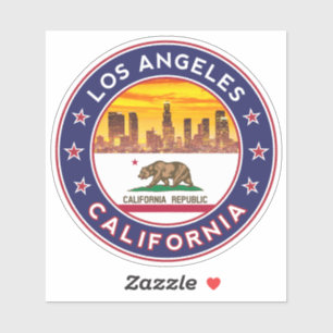 Los Angeles California, Sticker