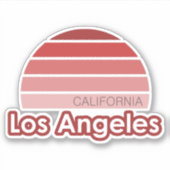Los Angeles California Sticker (Voorkant)
