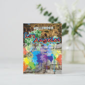 Los Angeles, California Street art - Briefkaart (Staand voorkant)