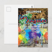 Los Angeles, California Street art - Briefkaart (Voorkant / Achterkant)