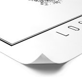 Los Angeles California Street Map Poster (Hoek)