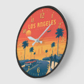 Los Angeles California Sunset Grote Klok (Hoek)