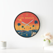 Los Angeles California Sunset Grote Klok (Huis)