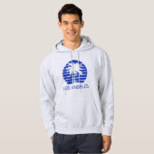 Los Angeles California Sunset Hoodie (Voorkant volledig)