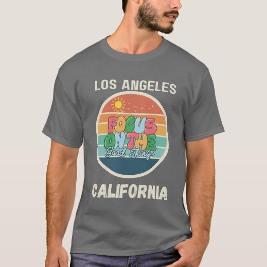 Los Angeles California T-shirt (Voorkant)