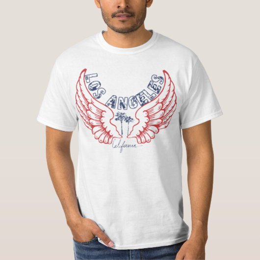 Los angeles california t-shirt (Voorkant)
