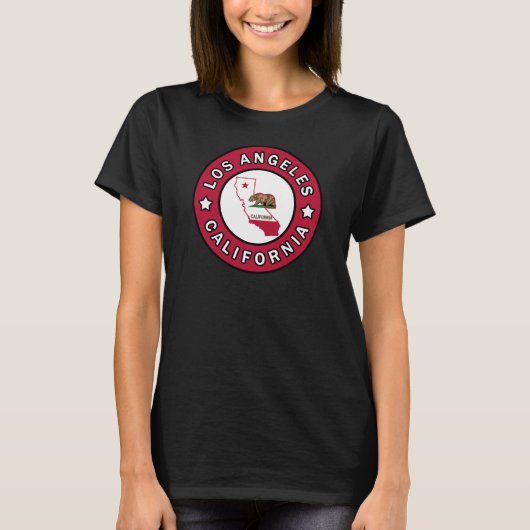 Los Angeles California T-shirt (Voorkant)