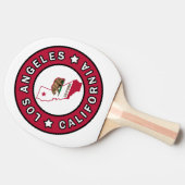 Los Angeles California Tafeltennisbatje (Zijkant)