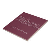 Los Angeles California Tegeltje (Zijkant)