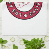 Los Angeles California Theedoek (Gevouwen)