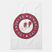 Los Angeles California Theedoek (Verticaal)