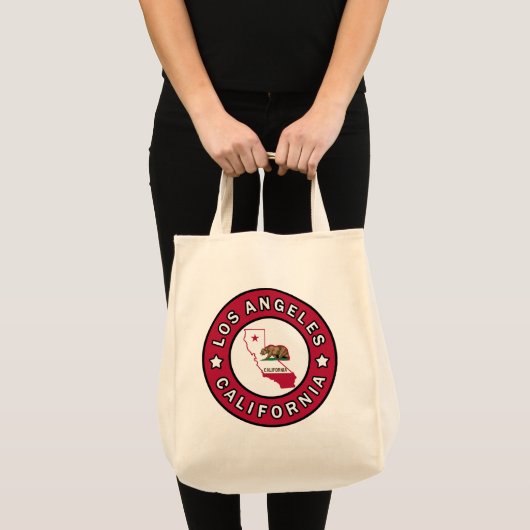 Los Angeles California Tote Bag (Voorkant (product))