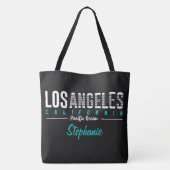Los Angeles California Tote Bag (Achterkant)