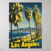  Los Angeles California Travel Wall Poster (Voorkant)