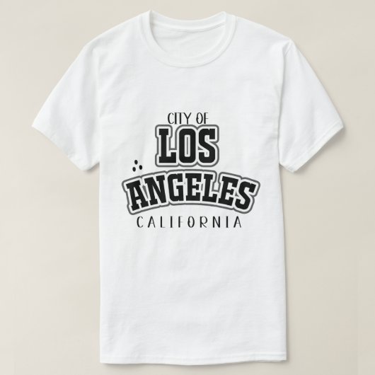 Los Angeles California tshirt (Design voorkant)
