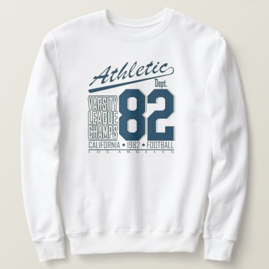 Los Angeles California varsity athletic Trui (Design voorkant)