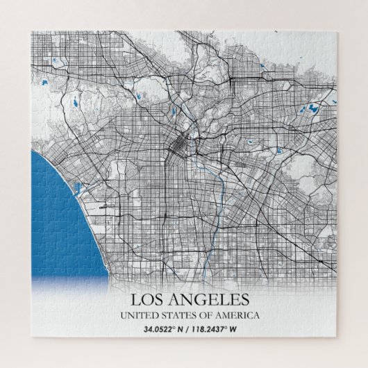 Los Angeles California, Verenigde Staten reisstadk Legpuzzel (Verticaal)