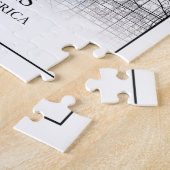 Los Angeles California, Verenigde Staten reisstadk Legpuzzel (Zijkant)