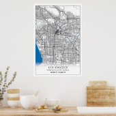 Los Angeles California, Verenigde Staten reisstadk Poster (Keuken)