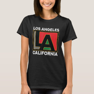 Los Angeles California Verenigde Staten Typografi T-shirt
