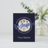 Los Angeles California, Verenigde Staten  westkust Feestdagenkaart (Staand voorkant)