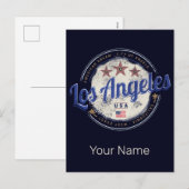 Los Angeles California, Verenigde Staten  westkust Feestdagenkaart (Voorkant / Achterkant)