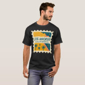Los Angeles California Vintage T-shirt (Voorkant volledig)