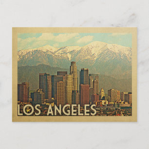 Los Angeles California Vintage Travel Briefkaart