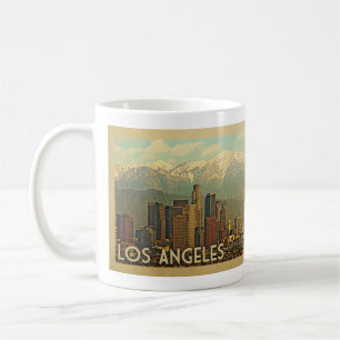 Los Angeles California Vintage Travel Koffiemok