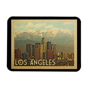 Los Angeles California Vintage Travel Magneet
