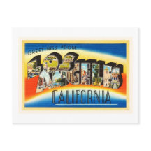 Los Angeles California Vintage Travel Souvenir