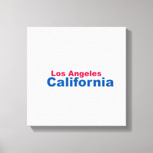 Los Angeles, California Wrapped Canvas Afdruk