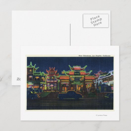 Los Angeles, CaliforniaGateway to New Briefkaart (Voorkant / Achterkant)