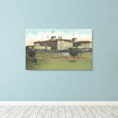 Los Angeles, CaliforniaView of the Ambassador Canvas Afdruk (Insitu (Houten vloer))