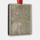 Los Angeles, Californië 2 Metalen Ornament (Rechts)