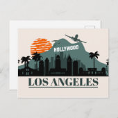 Los Angeles, CALIFORNIË Briefkaart (Voorkant / Achterkant)