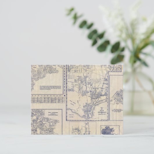 Los Angeles, Californië Briefkaart (Staand voorkant)