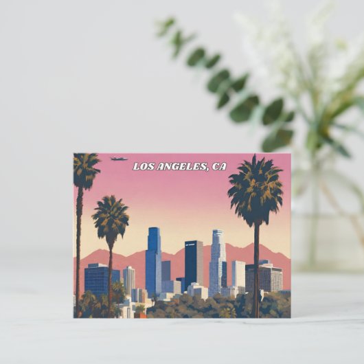 Los Angeles, Californië Briefkaart (Staand voorkant)