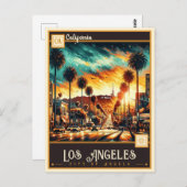 Los Angeles, Californië |  Briefkaart (Voorkant / Achterkant)