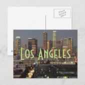 Los Angeles Californië Briefkaart (Voorkant / Achterkant)