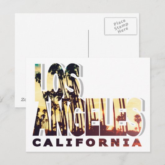 Los Angeles, Californië-Briefkaart Briefkaart (Voorkant / Achterkant)