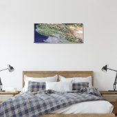 Los Angeles, Californië Canvas Afdruk (Insitu (Slaapkamer))