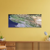 Los Angeles, Californië Canvas Afdruk (Insitu (Woonkamer))