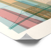 Los Angeles, Californië | City Skyline Poster (Hoek)