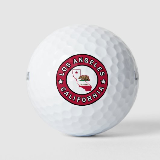 Los Angeles Californië Golfballen (Voorkant)