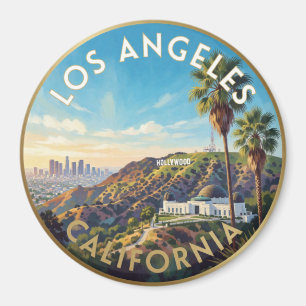 Los Angeles Californië Hollywood Reis Magneet